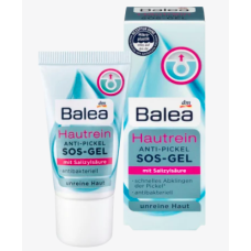Balea Anti-Pickel SOS гель для лица от прыщей с салициловой кислотой 15 ml