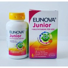 Мультивитаминный комплекс Eunova Junior для детей в возрасте от 4х лет.100 шт.