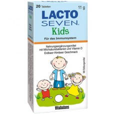 Lacto Seven Kids семь штаммов молочнокислых бактерий 20 шт