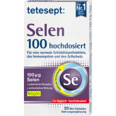 Tetesept Selen 110 Селен 30 шт.