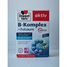 Doppelherz В-Комплекс+ Фолиевая 
