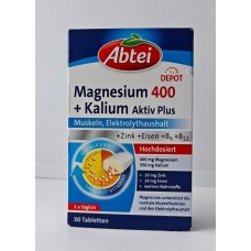 Комплекс Магний 400 + Калий Актив, 30 таб.